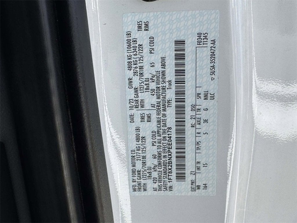 2023 Ford Super Duty F-250 SRW XL