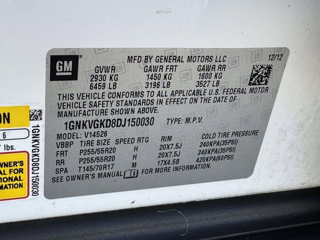 2013 Chevrolet Traverse LT