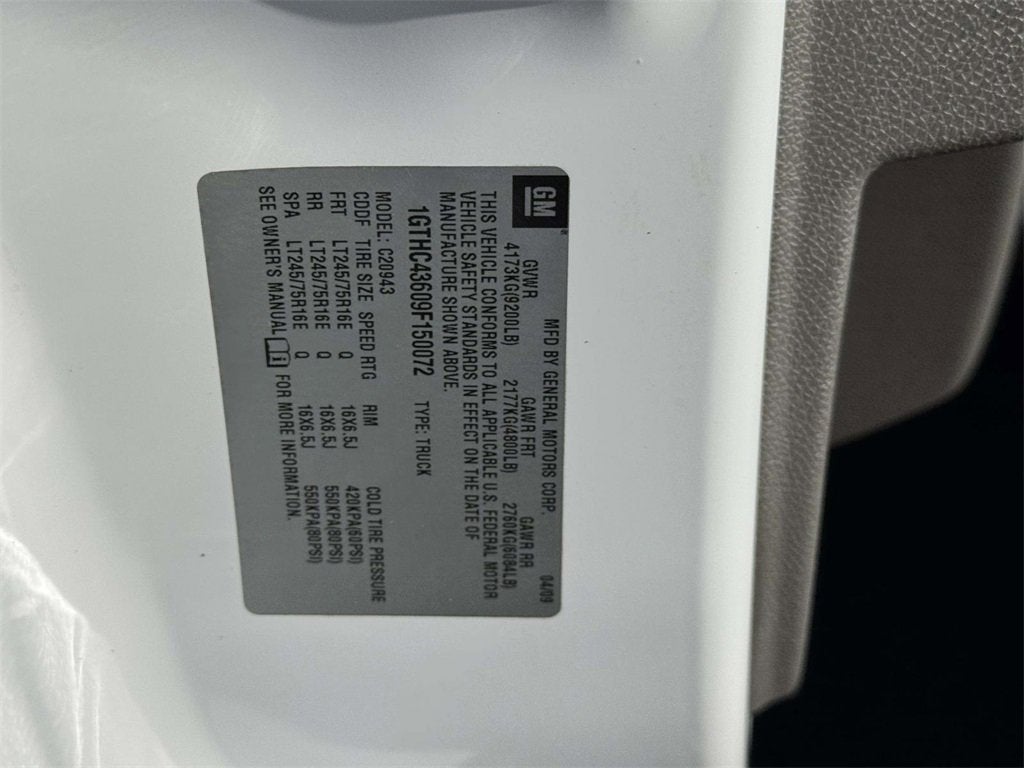 2009 GMC Sierra 2500HD Work Truck