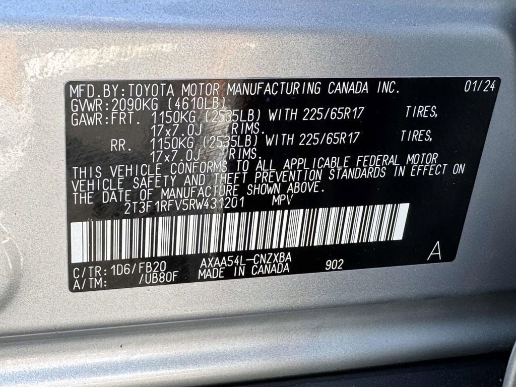 2024 Toyota RAV4 LE