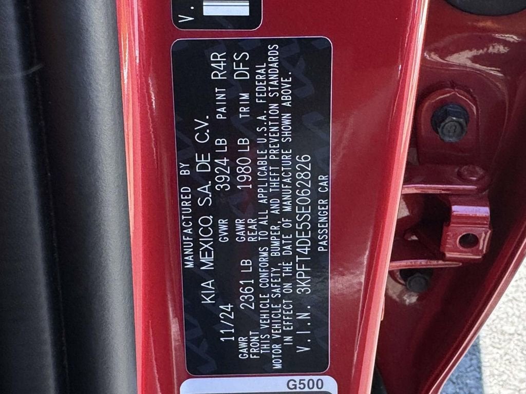2025 Kia K4 LXS