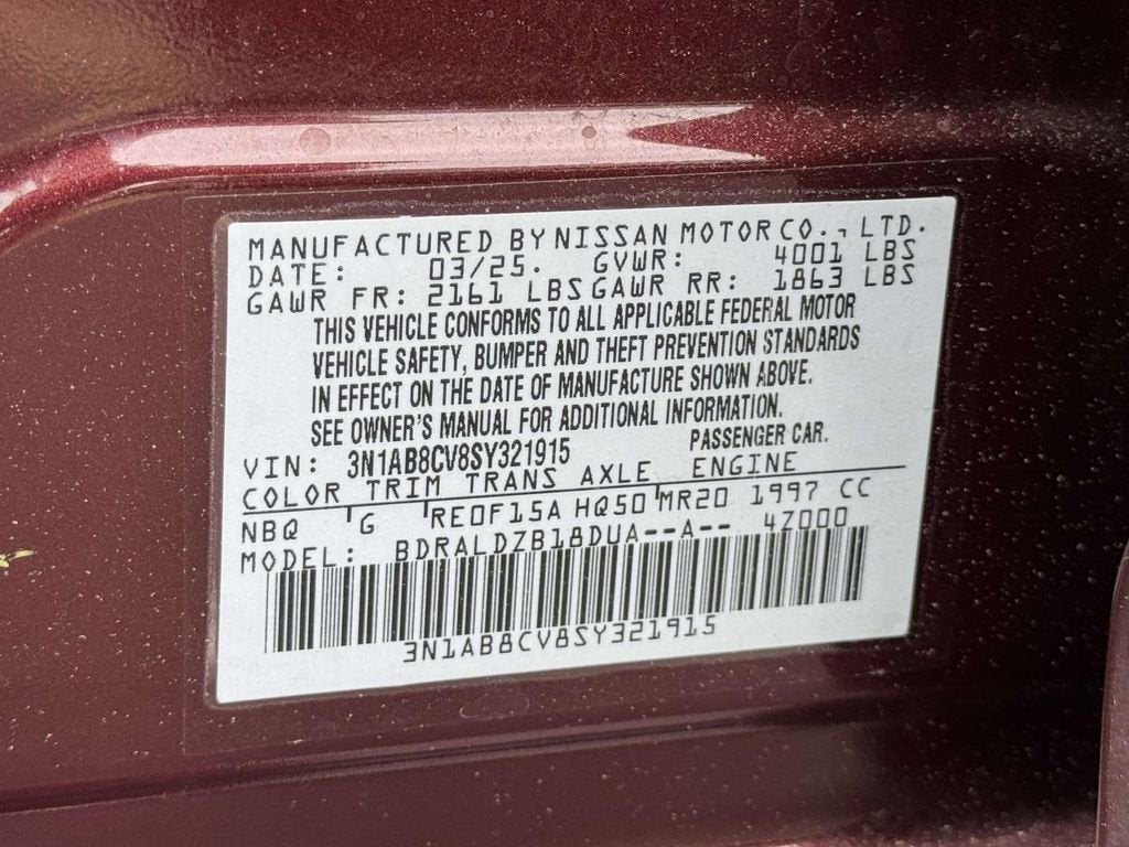 2025 Nissan Sentra SV