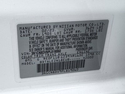 2023 Nissan Versa 1.6 S