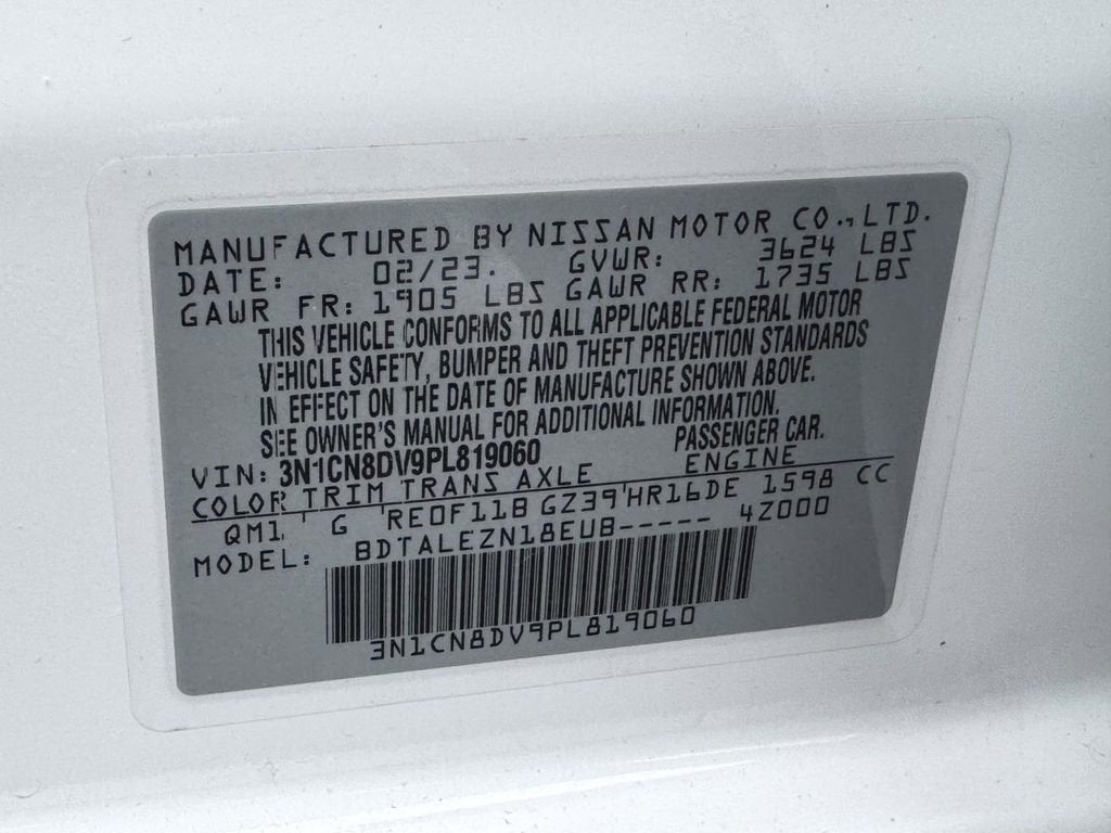 2023 Nissan Versa 1.6 S
