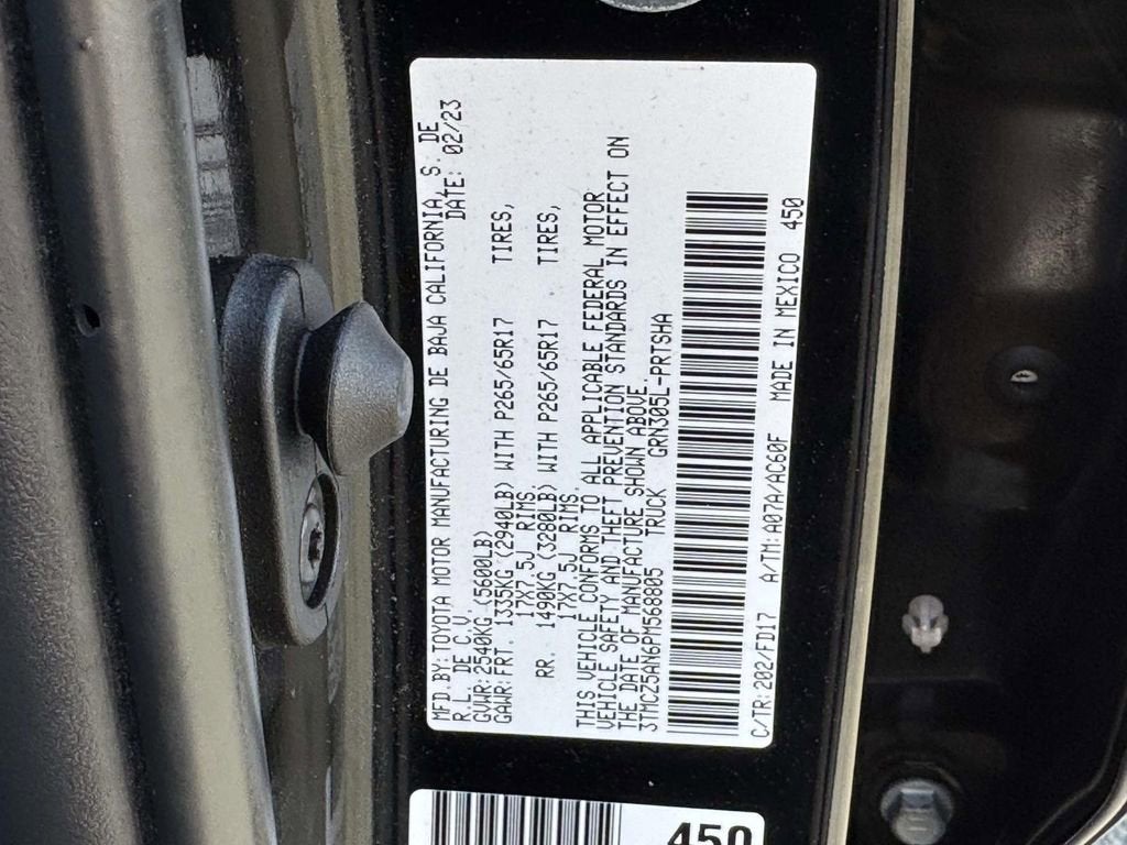 2023 Toyota Tacoma TRD Sport