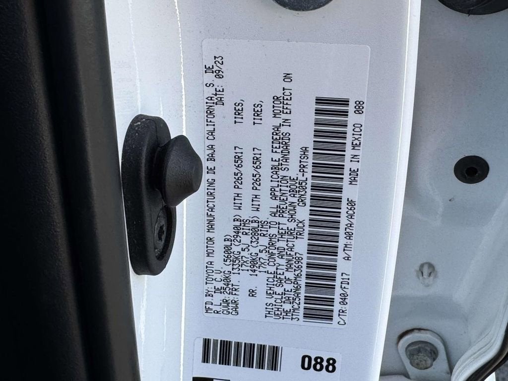 2023 Toyota Tacoma TRD Sport
