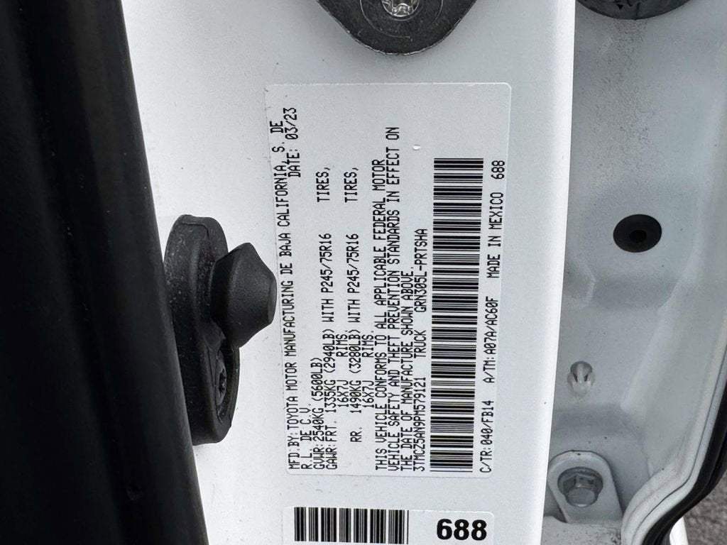 2023 Toyota Tacoma SR