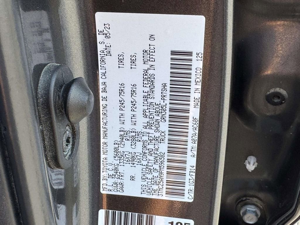 2023 Toyota Tacoma SR