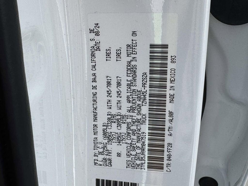 2024 Toyota Tacoma SR5