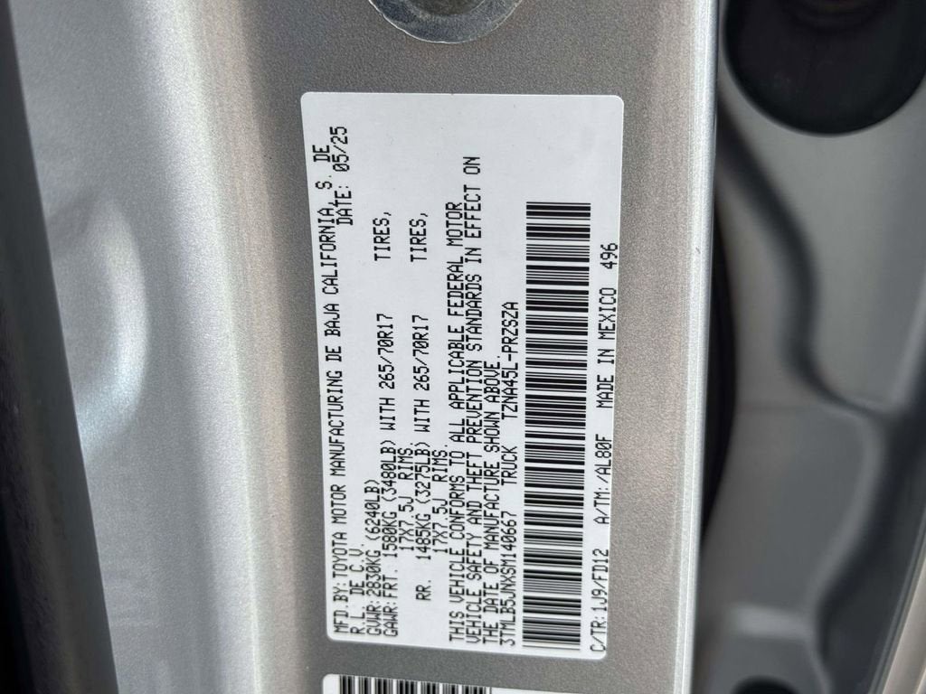 2025 Toyota Tacoma TRD Off-Road