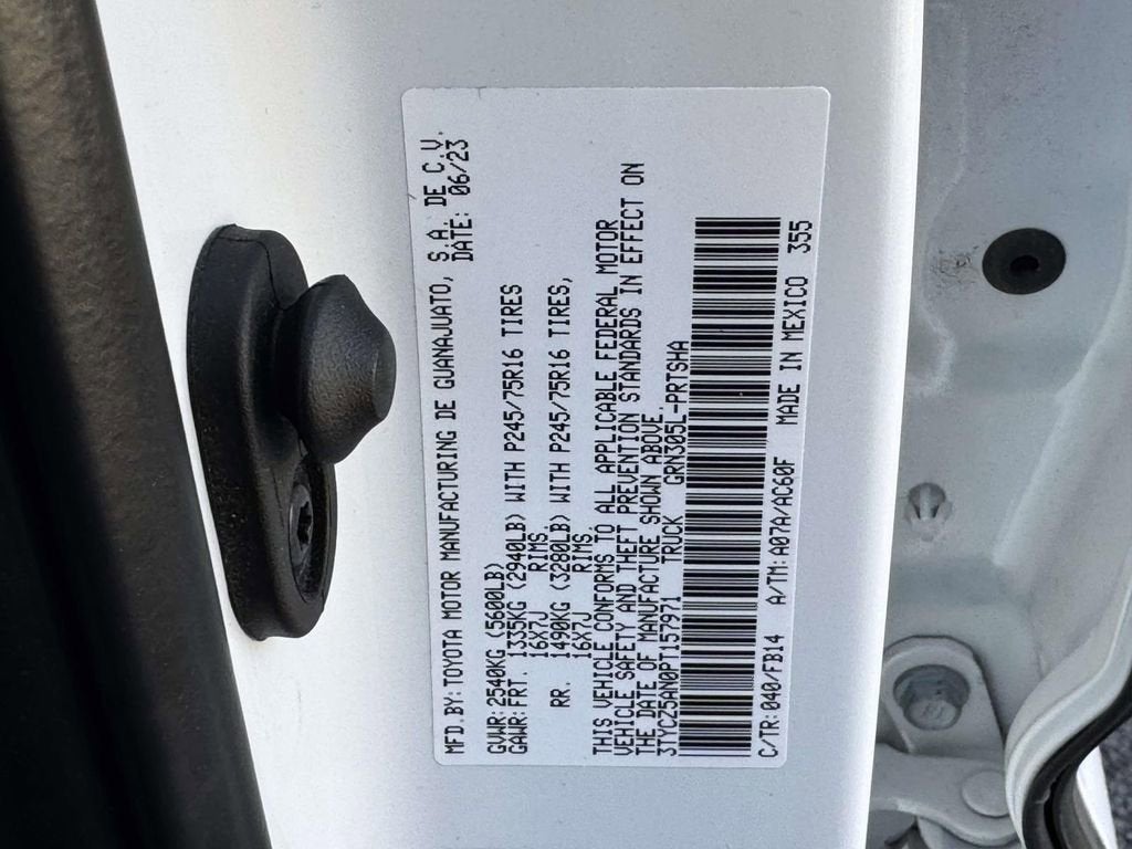 2023 Toyota Tacoma SR