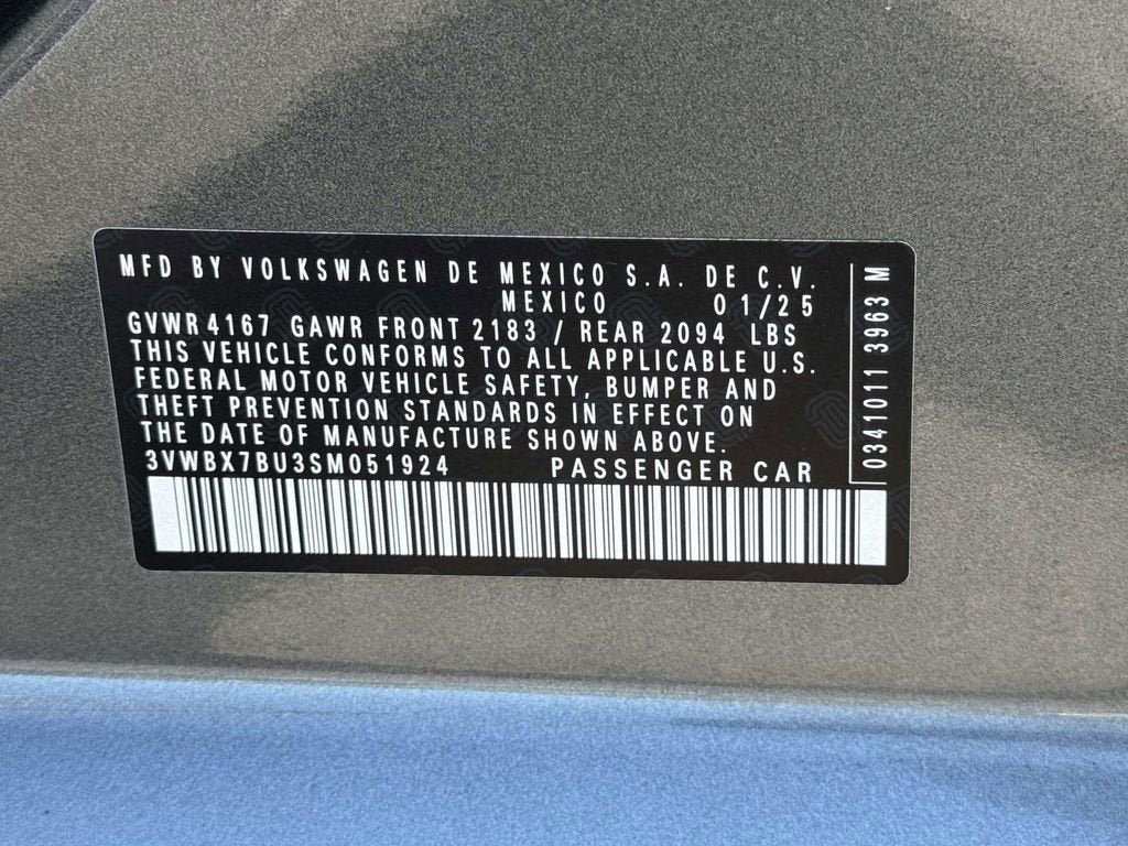 2025 Volkswagen Jetta 1.5T Sport
