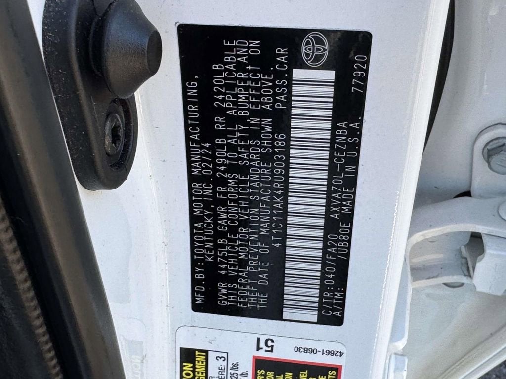 2024 Toyota Camry LE