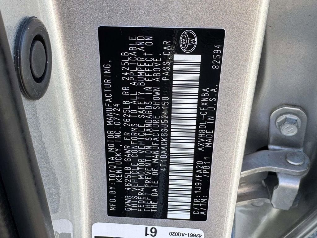 2025 Toyota Camry LE