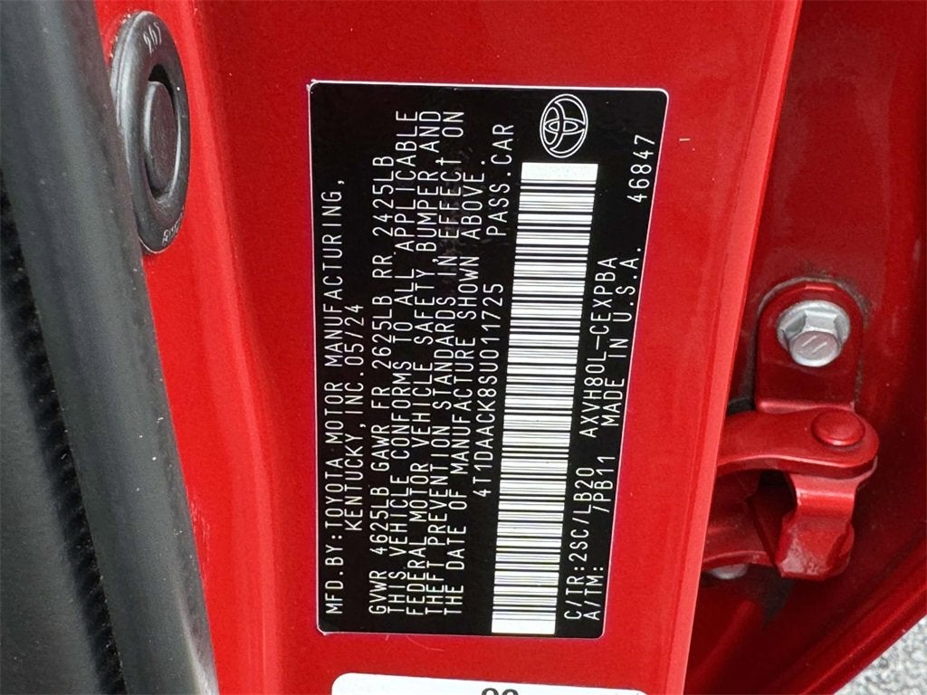 2025 Toyota Camry XSE