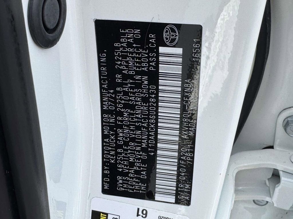 2025 Toyota Camry LE