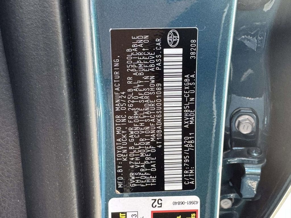 2025 Toyota Camry XLE