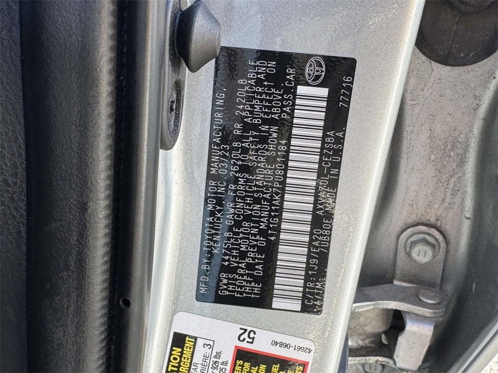 2023 Toyota Camry SE