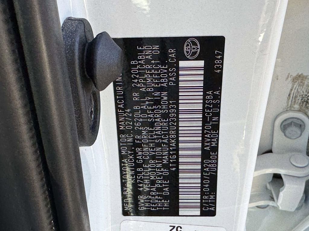 2024 Toyota Camry SE