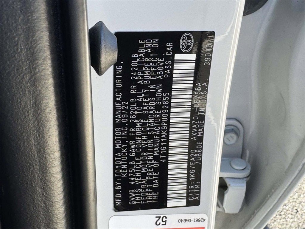 2023 Toyota Camry SE