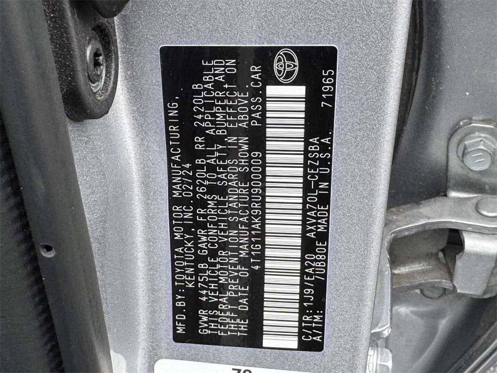 2024 Toyota Camry SE