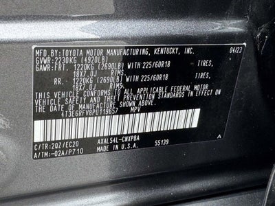 2023 Toyota RAV4 XSE