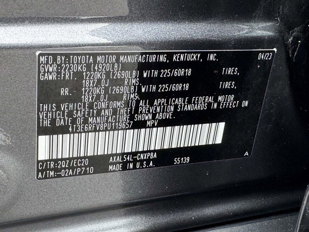2023 Toyota RAV4 XSE