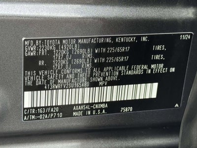 2025 Toyota RAV4 XLE