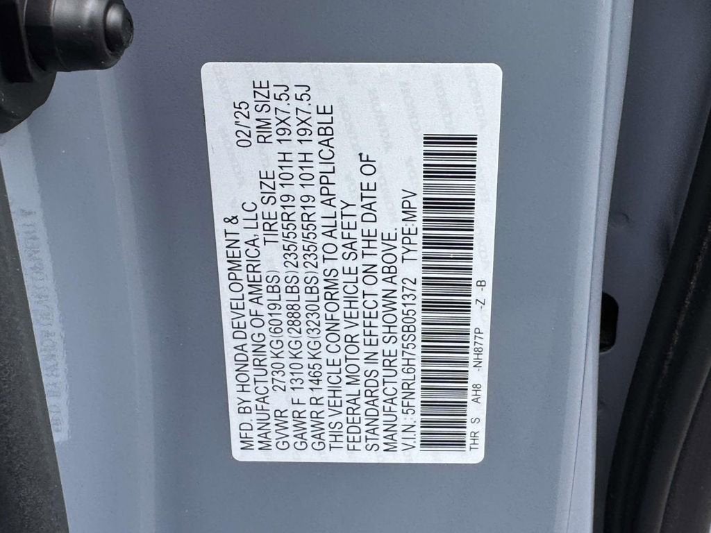 2025 Honda Odyssey Sport-L