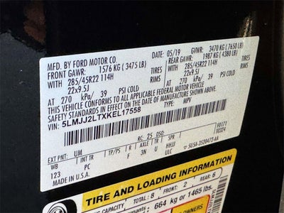 2019 Lincoln Navigator Reserve