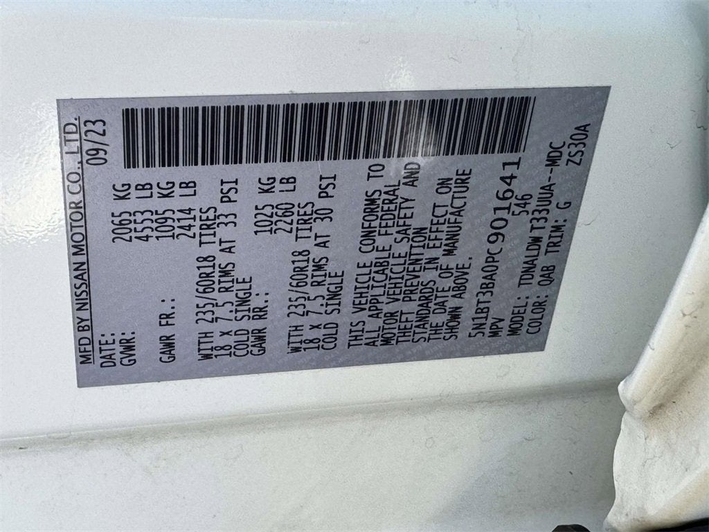 2023 Nissan Rogue SV