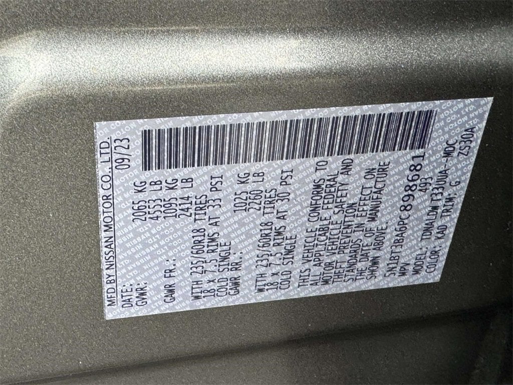 2023 Nissan Rogue SV