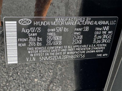 2023 Hyundai Santa Fe SEL