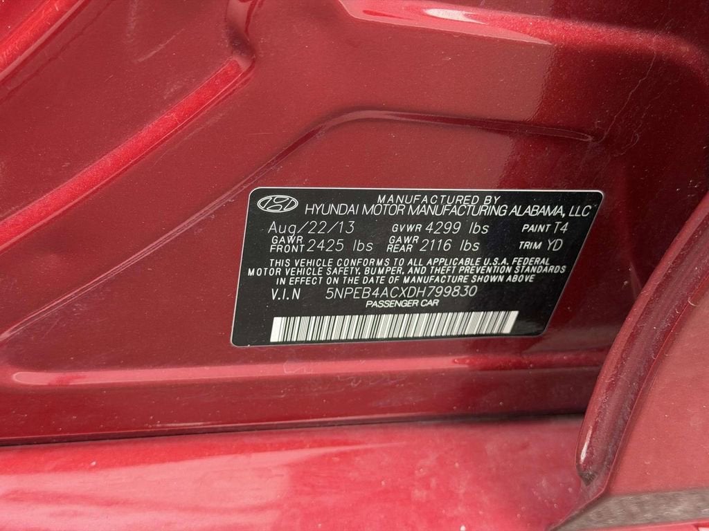 2013 Hyundai Sonata GLS