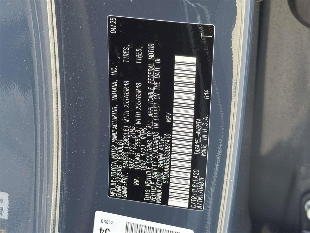 2025 Toyota Grand Highlander XLE