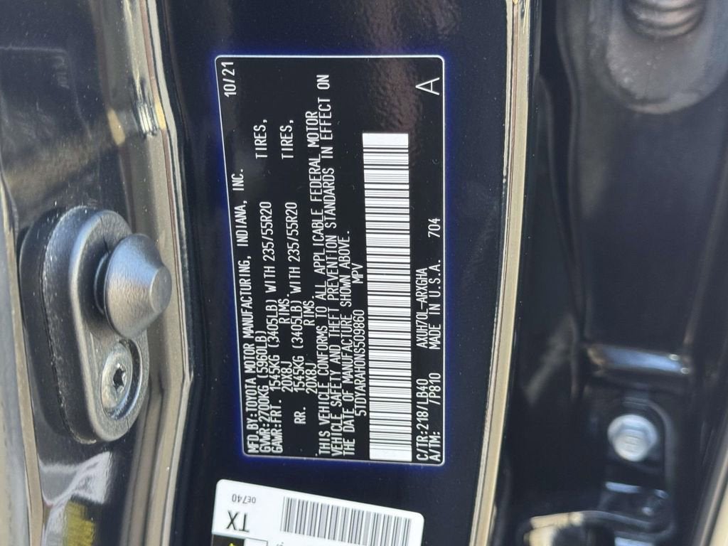 2022 Toyota Highlander Limited