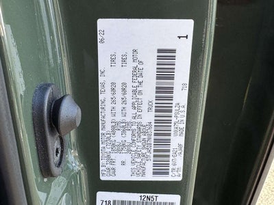 2022 Toyota Tundra Limited