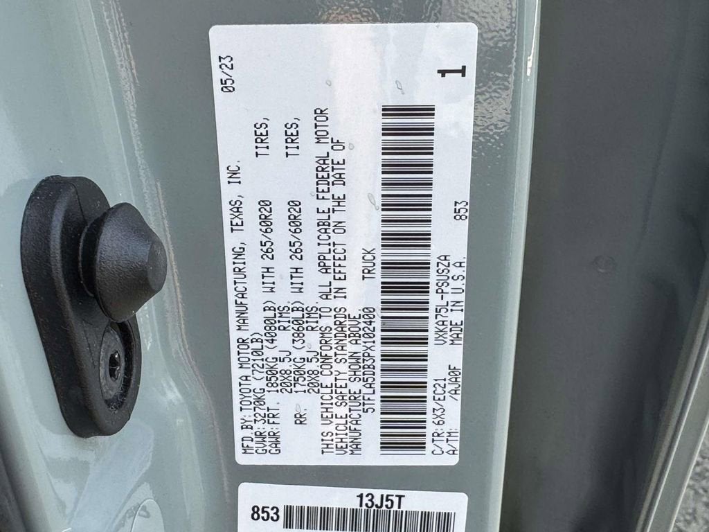 2023 Toyota Tundra SR5