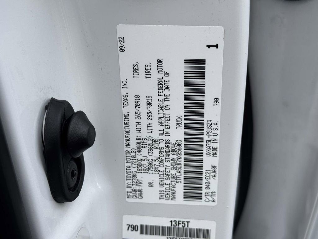 2022 Toyota Tundra SR5