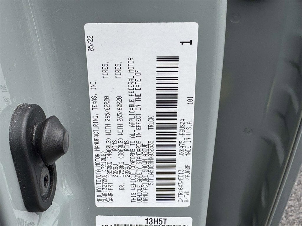 2022 Toyota Tundra SR5