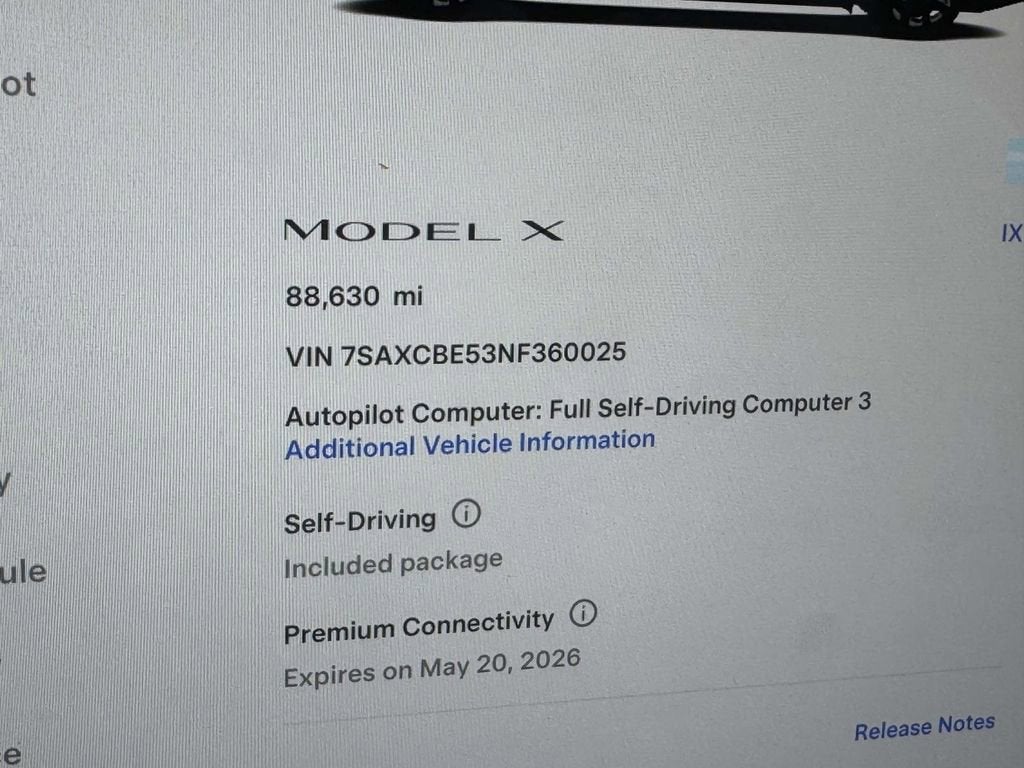 2022 Tesla Model X Base