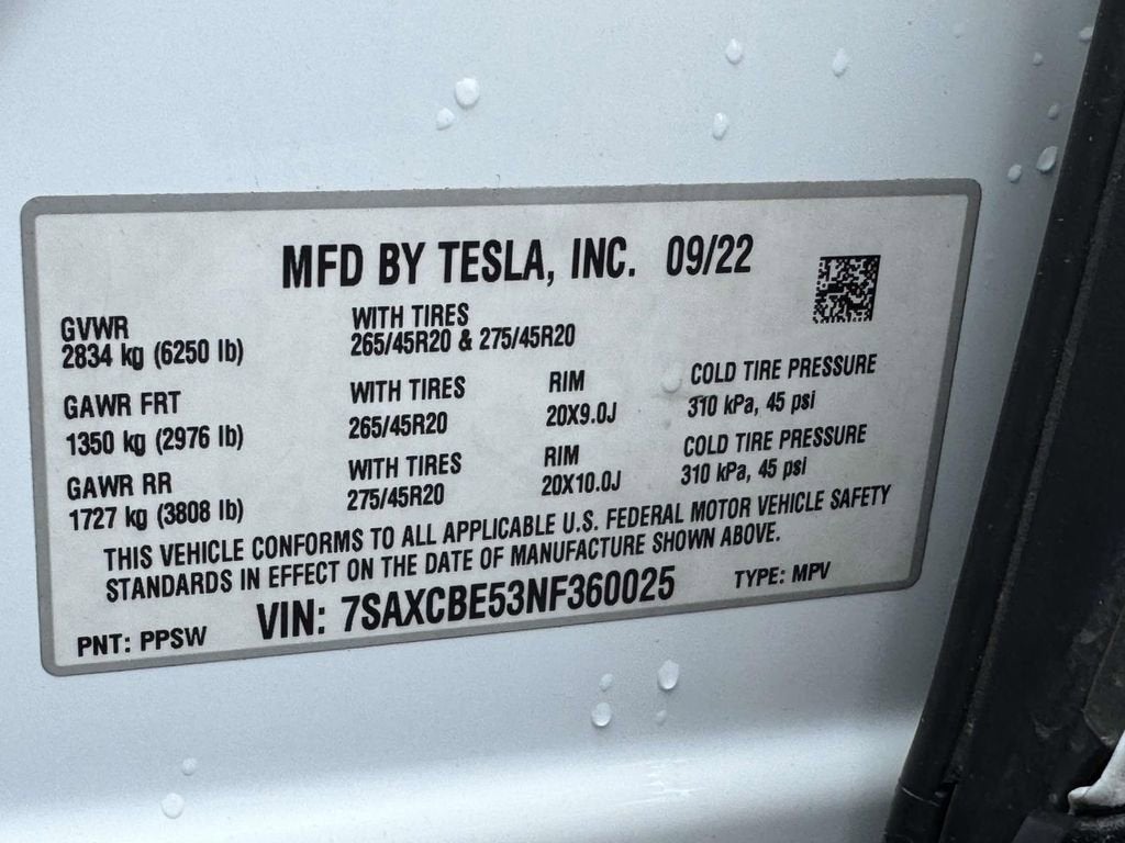2022 Tesla Model X Base