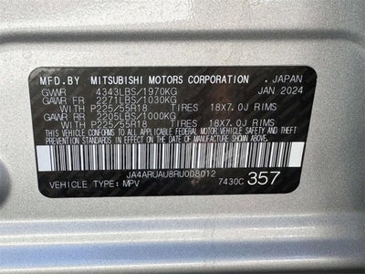 2024 Mitsubishi Outlander Sport 2.0 ES