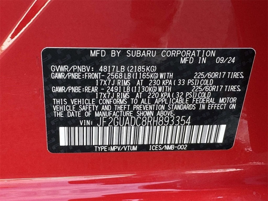 2024 Subaru Crosstrek Premium