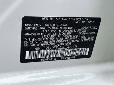 2025 Subaru Crosstrek Premium