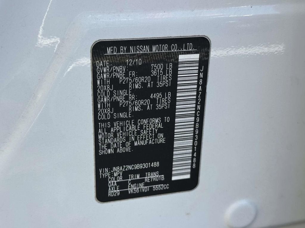 2011 INFINITI QX56 Base