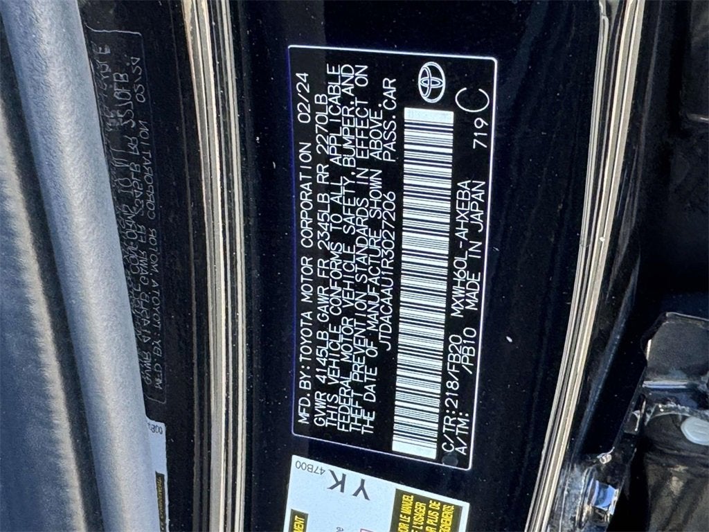 2024 Toyota Prius LE