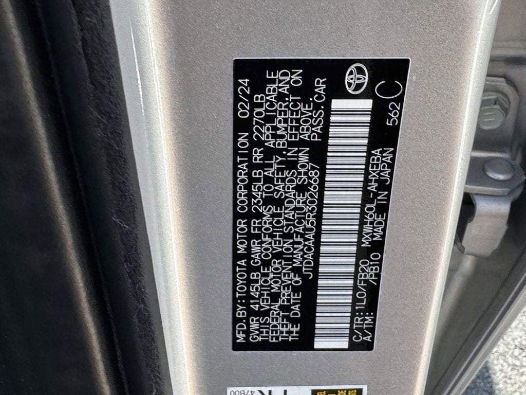 2024 Toyota Prius LE