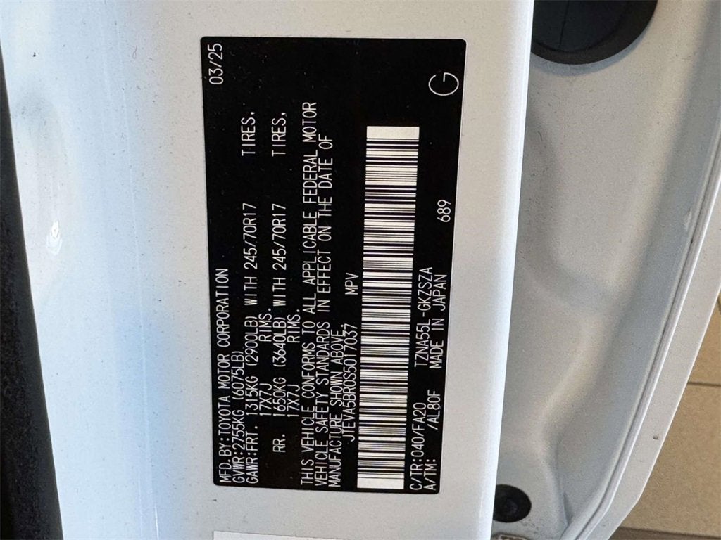 2025 Toyota 4Runner SR5