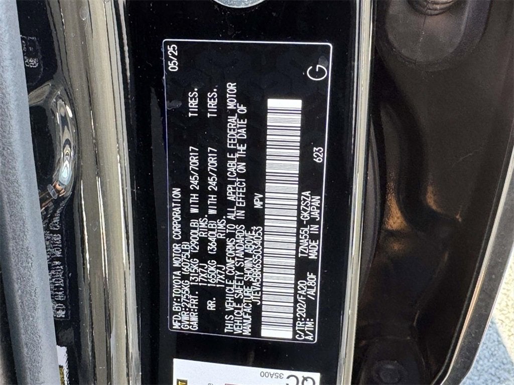 2025 Toyota 4Runner SR5